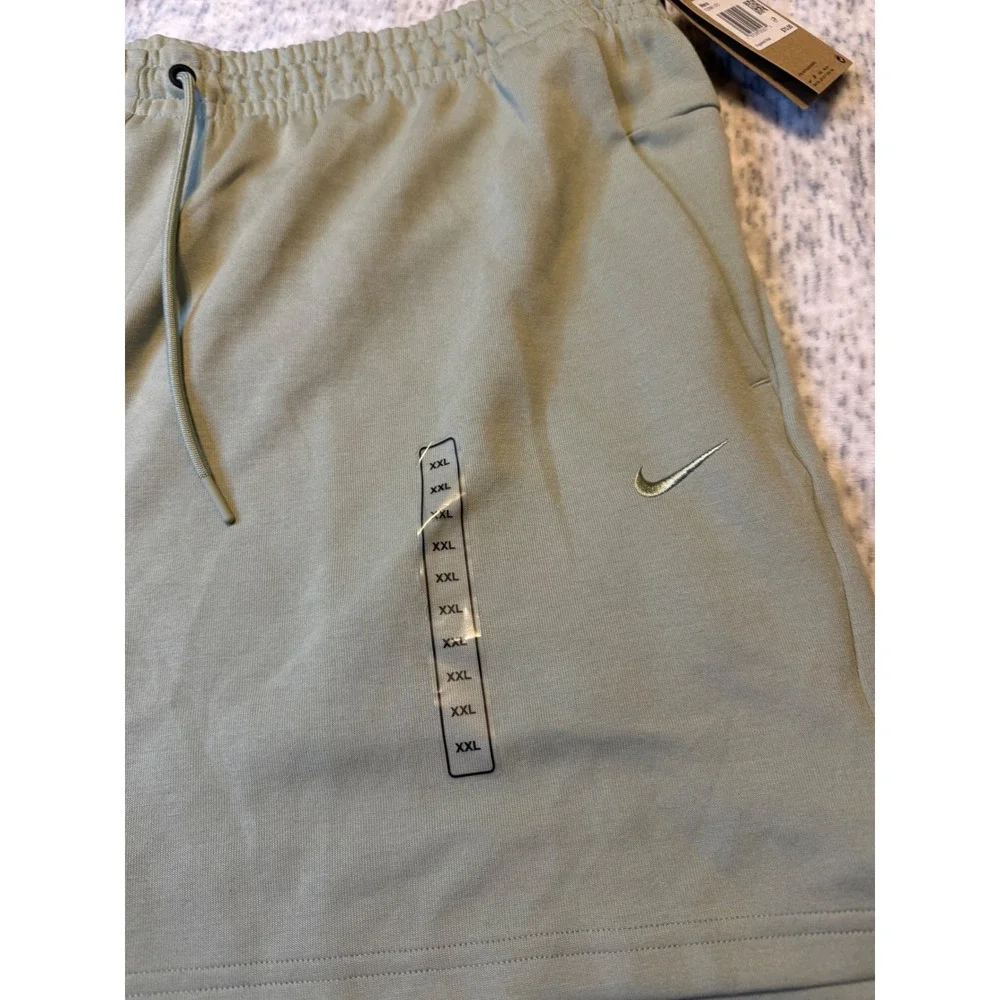 Nike‎ Dri-FIT Men's Athletic Shorts Sage Green XXL Drawstring Pockets NWT
